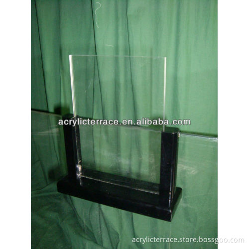 Clear Acrylic Menu Holder Sign Holder
